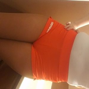 Authentic Hooters Orange Shorts